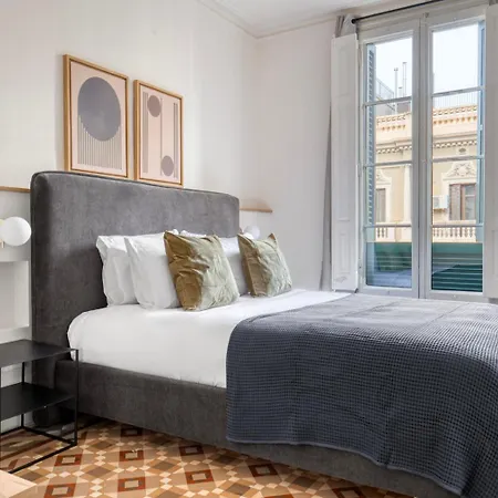 Apartment Blueground La Dreta De Leixample Balcony Bcn-85